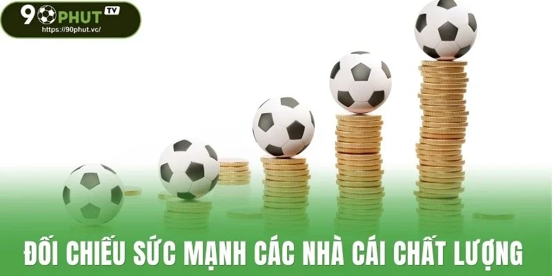 Đối chiếu sức mạnh các nhà cái chất lượng