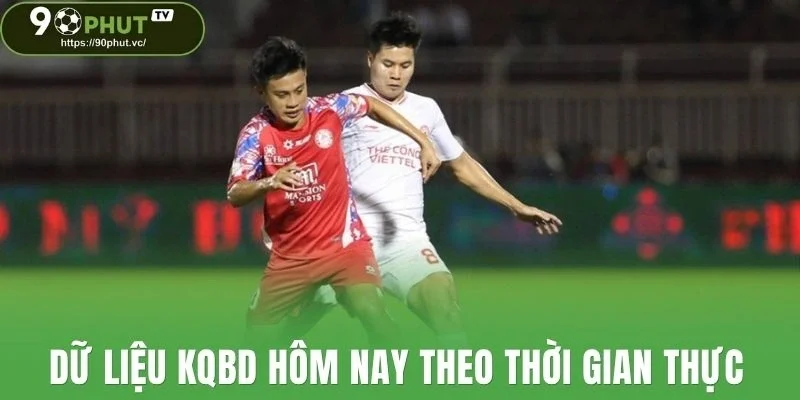 Dữ liệu kqbd hôm nay theo thời gian thực
