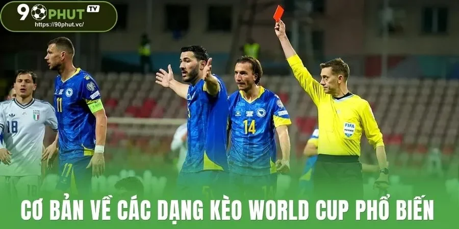 Cơ bản về các dạng kèo World Cup phổ biến